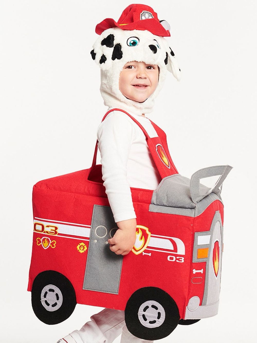 Paw Patrol Marshall Red and White Fire Truck Costume